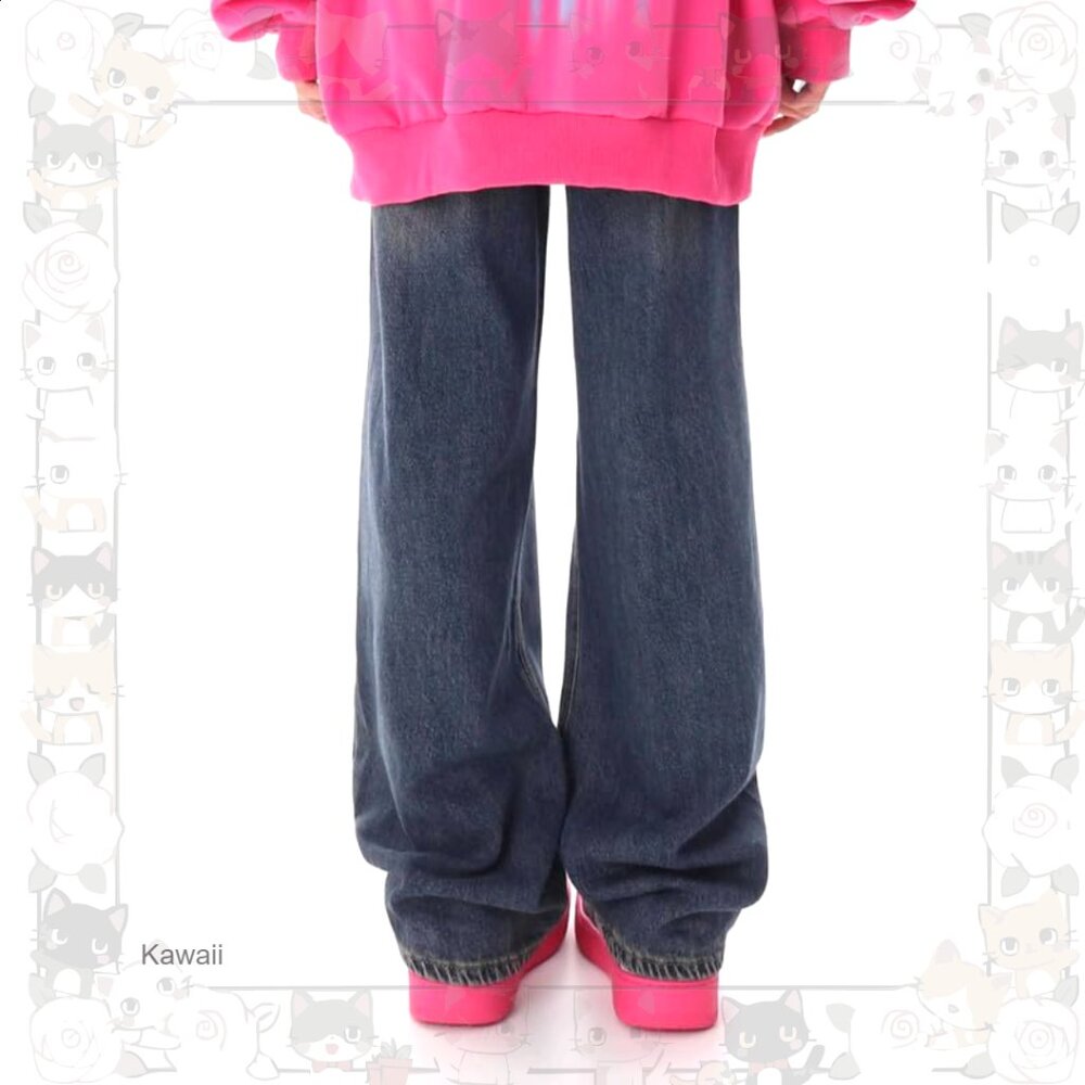 Star Patchwork High Waisted Straight Leg Jeans Pr… - image 3